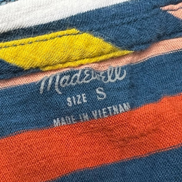 Madewell Whisper Cotton Crewneck T-Shirt in Lennie Stripe - Picture 4 of 6